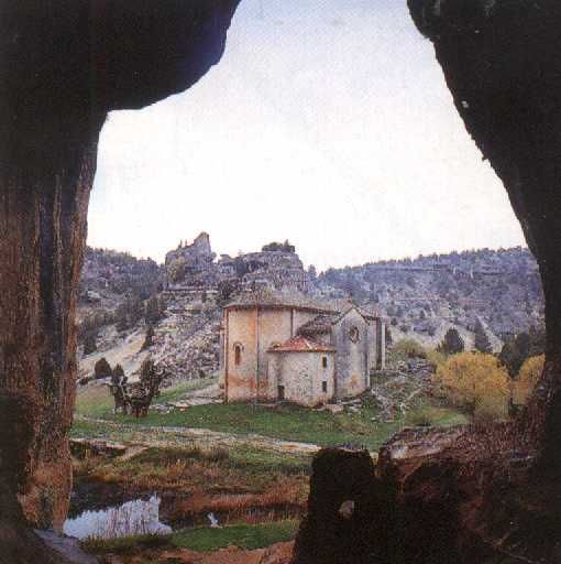 Vista desde el interior de la Cueva Grande