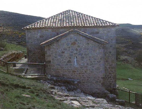 Interior del templo de San Baudelio de Berlanga