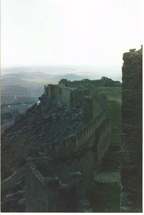 Vista desde lo alto de la muralla